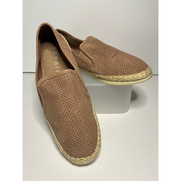 Esprit natural blush espadrilles size 8 - Picture 2 of 4